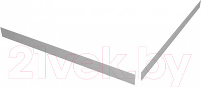 Экран для душевого поддона Cezares TRAY-S-AH-120/80-SCR-W