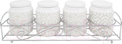 Набор емкостей для хранения Maestro Pattern MR-20033-04CS