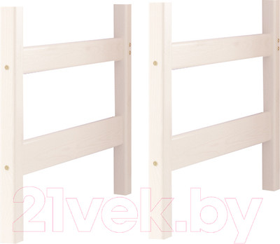 Опора для кровати Мебельград Соня пакет №6 (массив сосны белый)