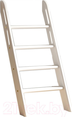 Лестница для кровати Мебельград Соня пакет №8 наклонная (массив сосны белый)