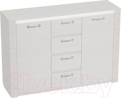 Тумба Мебельград Элана 1400 (бодега белая)