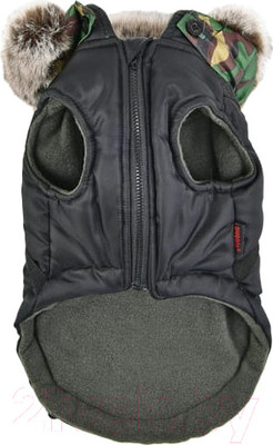 Жилетка для животных Puppia Orson / PARD-VT1569-BK-XL (XL, черный)