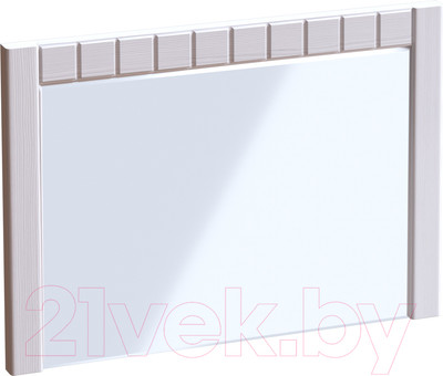 Зеркало Мебельград Прованс (бодега белая/платина премиум)