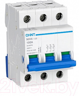 Выключатель нагрузки Chint NH4 3P 125A / 398034
