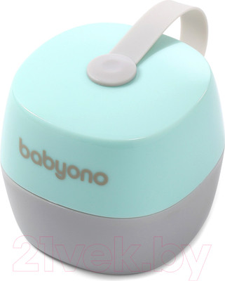 Контейнер для пустышки BabyOno Natural Nursing 535/02 (мятный)