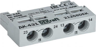 Дополнительный контакт DEKraft 21268DEK