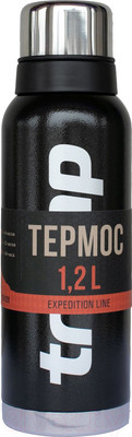 Термос для напитков Tramp Expedition Line / TRC-028ч (1.2л, черый)
