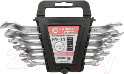 Набор ключей Калибр НРК-6П