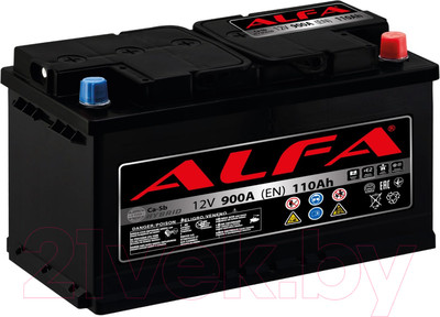 Автомобильный аккумулятор ALFA battery Hybrid R (110 А/ч)