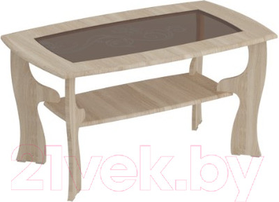 Журнальный столик Мебельград №15 (дуб сонома/ель карпатская)
