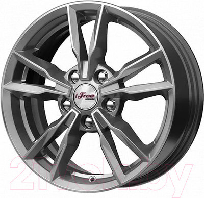Литой диск iFree Икигай 16x6.5" 5x110мм DIA 65.1мм ET 35мм Хай вэй