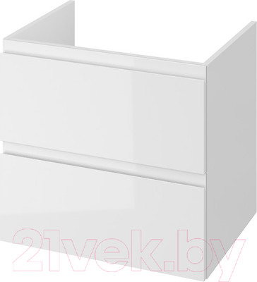 Тумба под умывальник Cersanit Moduo / SB-SZ-MOD80-BL/Wh