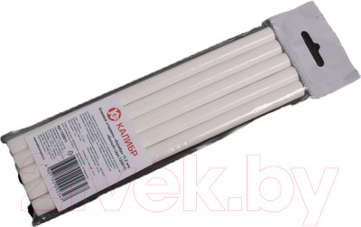 Клеевые стержни Калибр 120811 (5шт, белый)