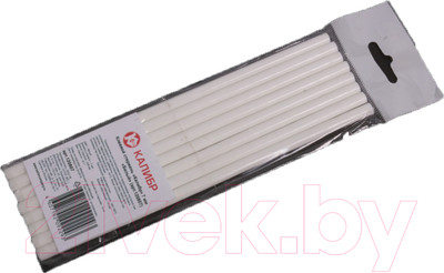 Клеевые стержни Калибр 120807 (8шт, белый)