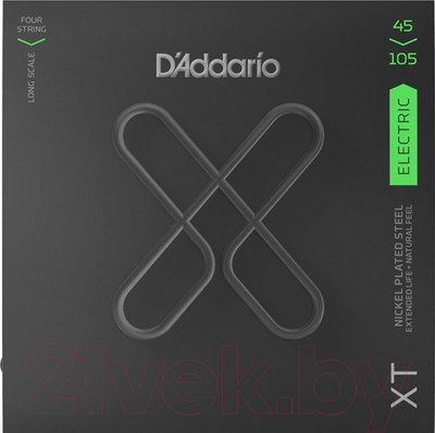 Струны для бас-гитары D'Addario XTB45105