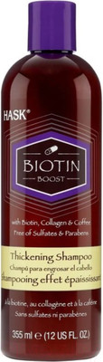 Шампунь для волос HASK Уплотняющий для тонких волос с биотином (355мл)
