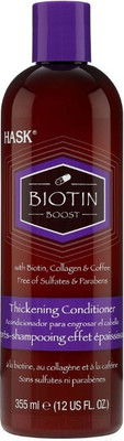 Кондиционер для волос HASK Уплотняющий для тонких волос с биотином (355мл)