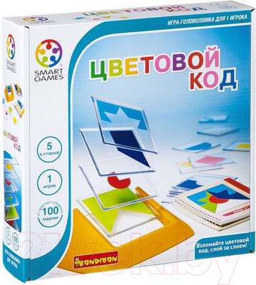 Игра-головоломка Bondibon Цветовой код / ВВ0352