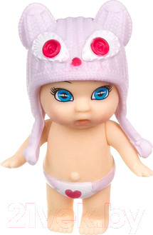 Кукла с аксессуарами Bondibon OLY в шапочке-ушанке / ВВ3855