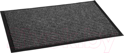 Коврик грязезащитный Kovroff Стандарт ребристый 120x250 / 21102 (серый)