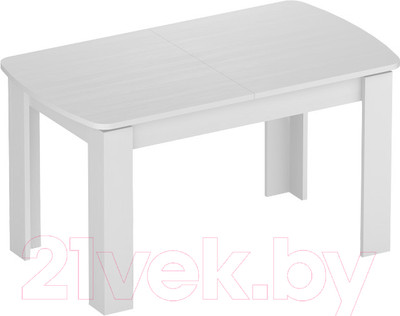 Обеденный стол Eligard Arris 3 (белый структурный)