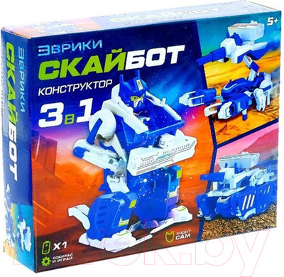 Конструктор электромеханический Эврики Скайбот 3 в 1 / 3396494