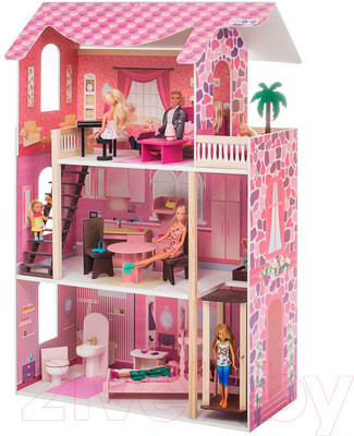 Кукольный домик Paremo Монте-Роза с мебелью / PD318-03