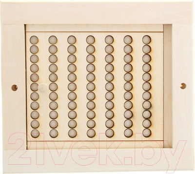 Решетка вентиляционная для бани СаунаОпт С задвижкой РВЗ