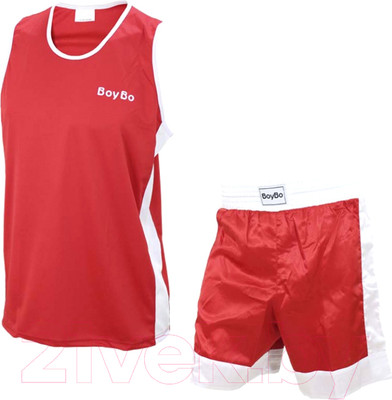 Боксерская форма BoyBo Красная (XS)