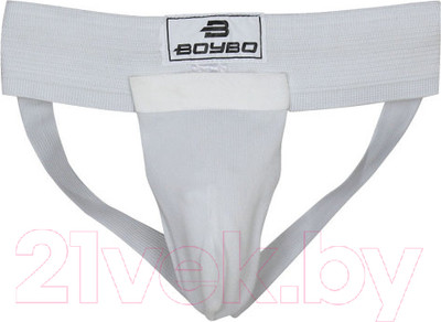 Защита паха для единоборств BoyBo Белая (XL)