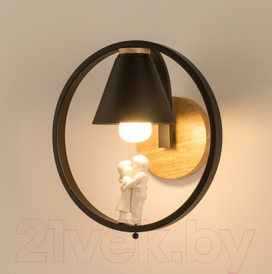 Бра Home Light Астерия B138-4-B (черный)