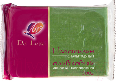 Пластилин скульптурный ЛУЧ 24С 1506-08 (оливковый)