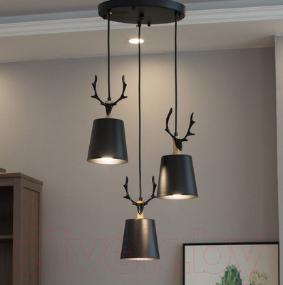 Люстра Home Light Астерия A076-B (черный)