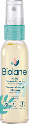 Косметическое масло детское Biolane Миндальное масло с витамином Е с первых дней жизни (75мл)