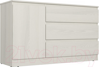 Тумба Евва Турин ТР-1D3S/YA-S (ясень снежный)