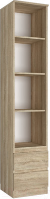 Стеллаж Евва Турин ТР-4T2S-01/S (дуб сонома)