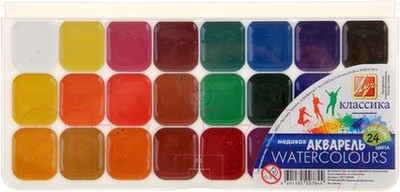 Акварельные краски ЛУЧ Классика / 19С 1294-08 (24цв)