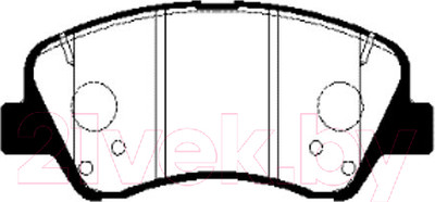 Тормозные колодки Patron PBP188KOR