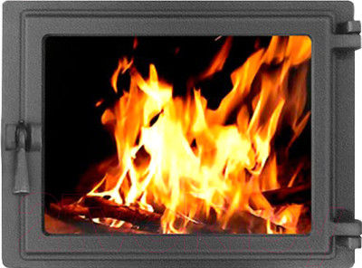 Дверца каминная Этна Панорама (правая)