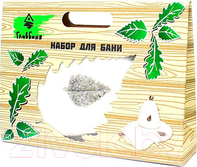 Набор текстиля для бани Невский банщик Б1516 (белый)