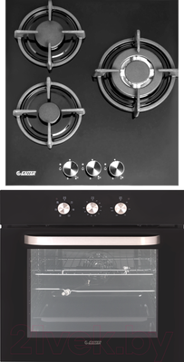 Комплект встраиваемой техники Exiteq EXO-302 + EXH-202