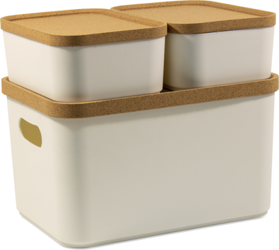 Набор органайзеров Berossi Korely АС 69333000 (слоновая кость)