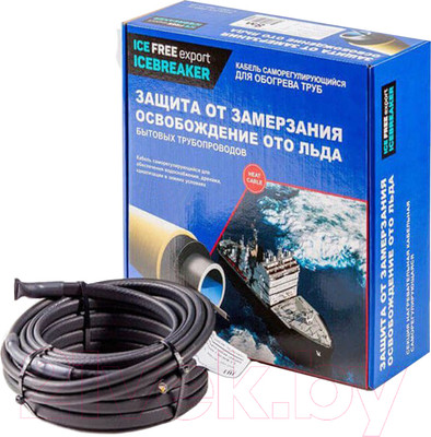 Греющий кабель для труб Теплый пол №1 Саморегулирующийся Ice Free 9м