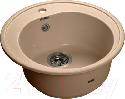 Мойка кухонная GranFest Rondo GF-R510 (топаз)