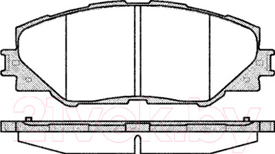 Тормозные колодки Stellox 001095BSX