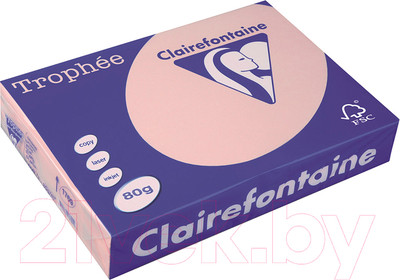 Бумага Trophee A4 80г/м 100л / 4103C (светло-розовый)