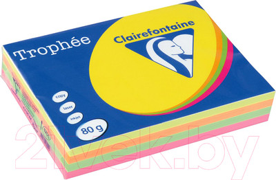 Бумага Trophee A4 80г/м 500л / 1705SC (mix fluo)