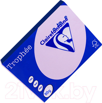 Бумага Trophee A4 80г/м 500л / 1872 (сиреневый)