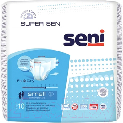 Подгузники для взрослых Seni Super Air Small (10шт)