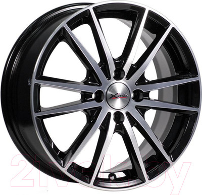 Литой диск X'trike X-129 16x6.5" 4x108мм DIA 65.1мм ET 32мм BKFP